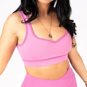 P’tula PURELUXE Sweetheart Sports Bra - Bubblegum (Pink)